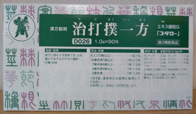 治打撲一方