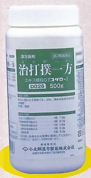 治打撲一方